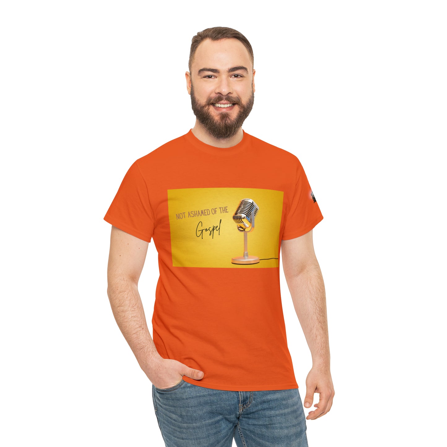 « Not ashamed of the gospel » Unisex Heavy Cotton Tee