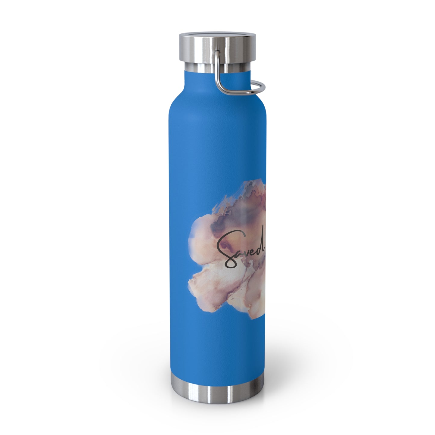 « Saved by grace » Copper Vacuum Insulated Bottle, 22oz