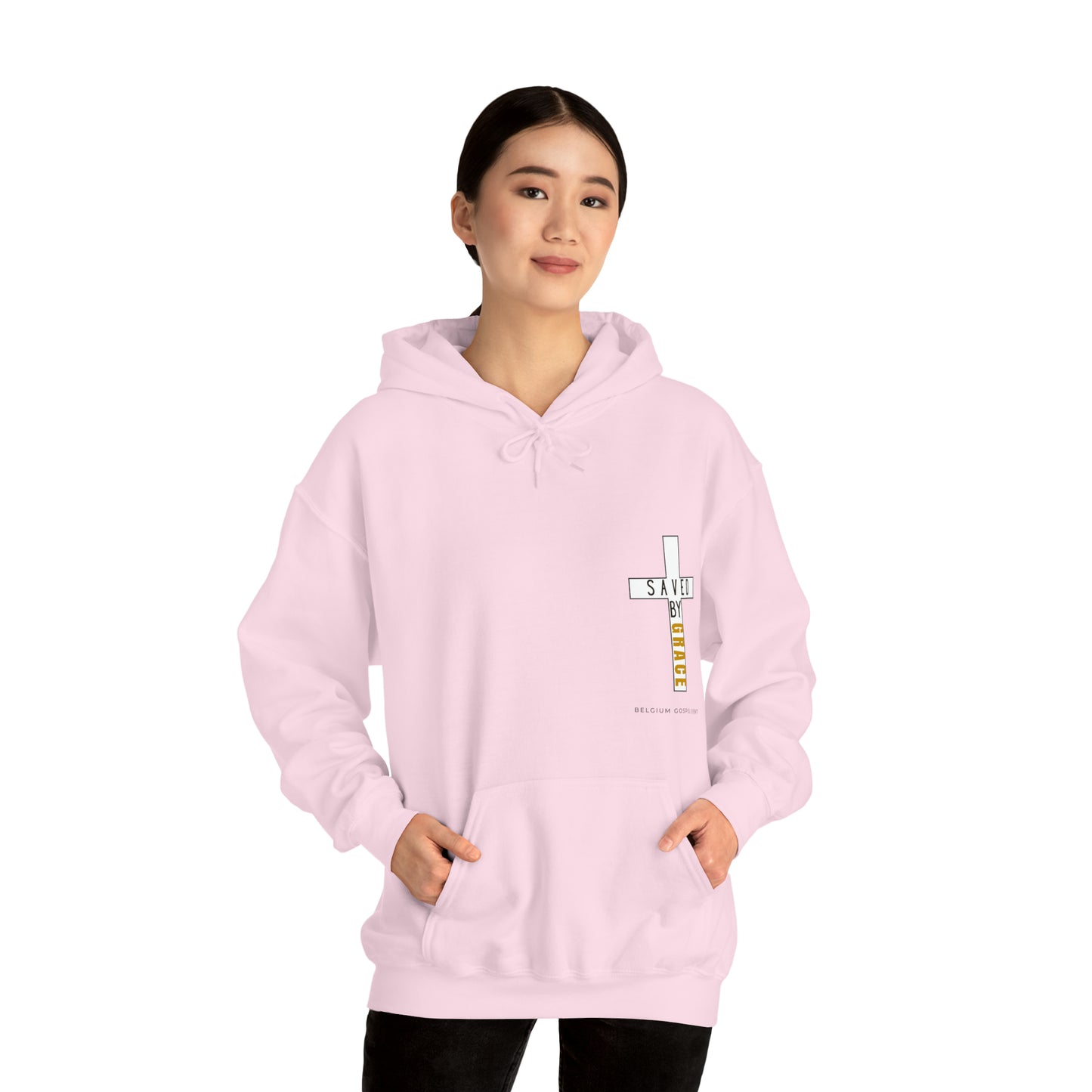 « Saved by grace » Unisex Heavy Blend™ Hooded Sweatshirt