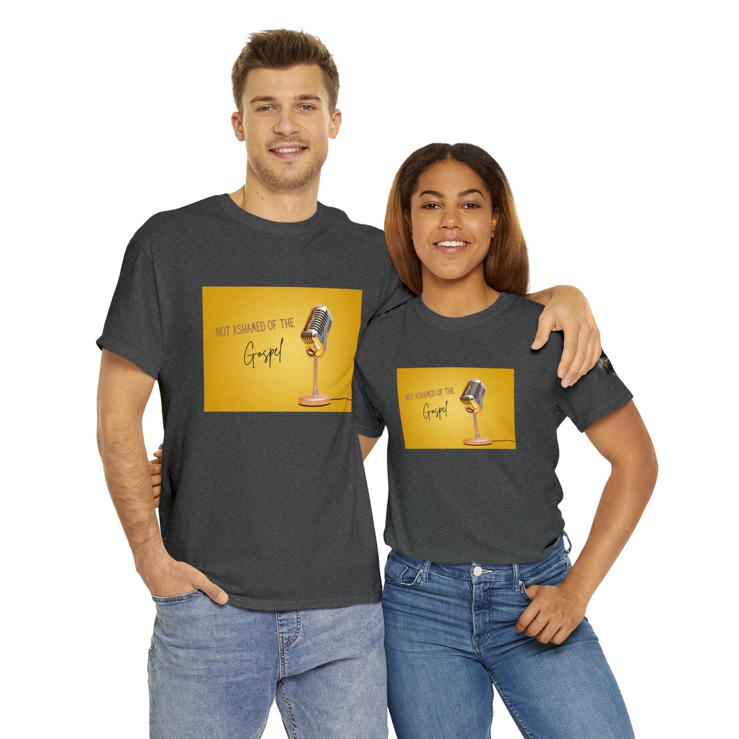 « Not ashamed of the gospel » Unisex Heavy Cotton Tee