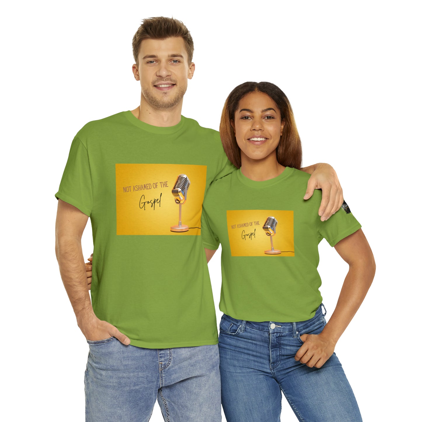 « Not ashamed of the gospel » Unisex Heavy Cotton Tee