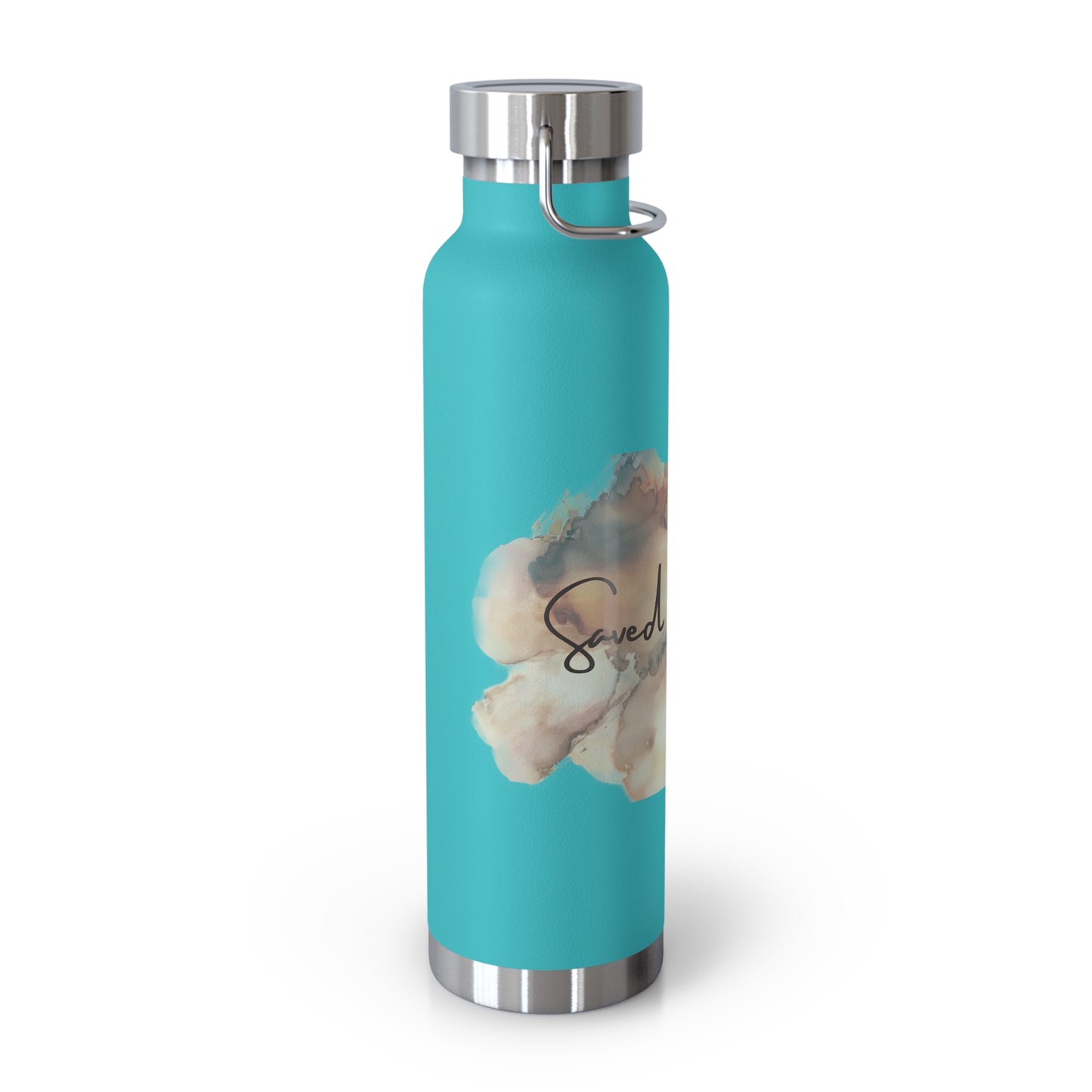« Saved by grace » Copper Vacuum Insulated Bottle, 22oz