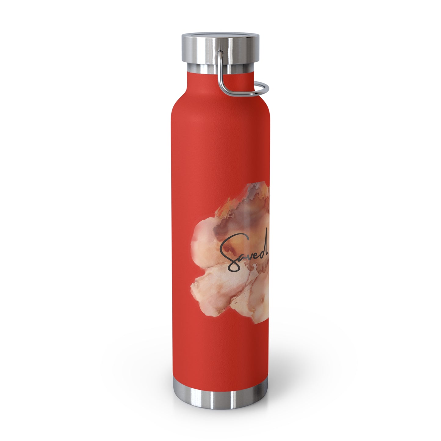« Saved by grace » Copper Vacuum Insulated Bottle, 22oz