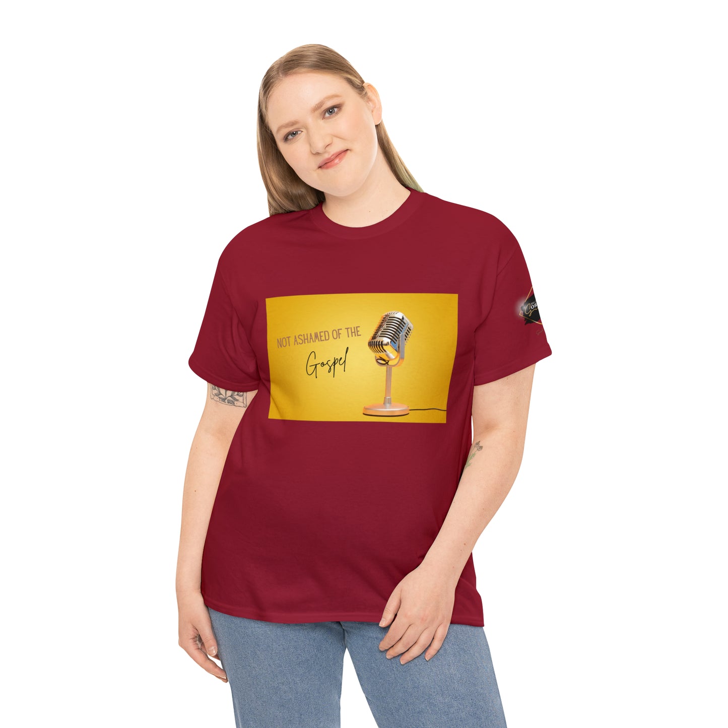 « Not ashamed of the gospel » Unisex Heavy Cotton Tee