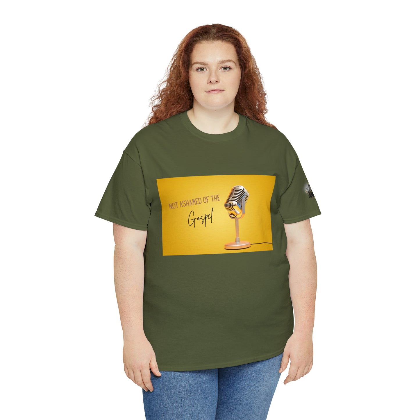 « Not ashamed of the gospel » Unisex Heavy Cotton Tee