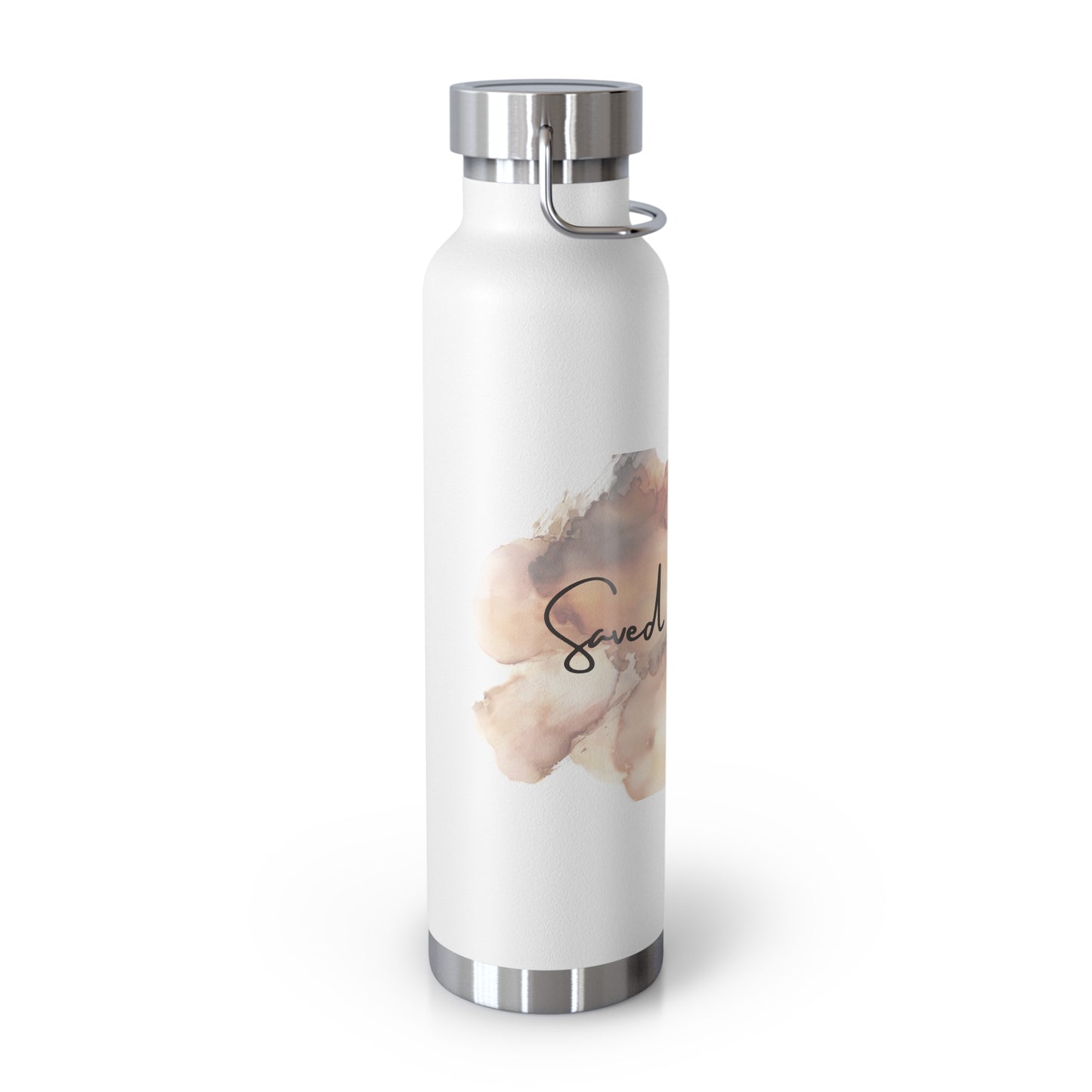 « Saved by grace » Copper Vacuum Insulated Bottle, 22oz
