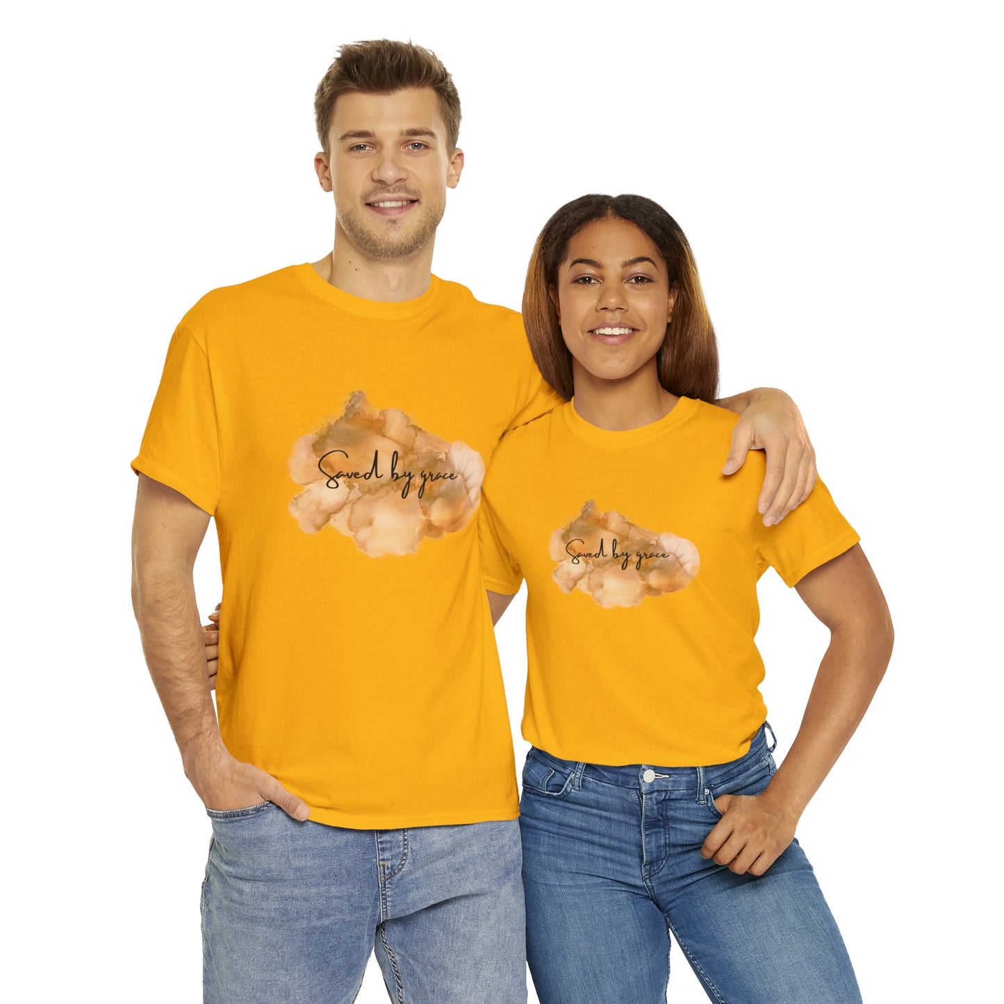 « Saved by grace » Unisex Heavy Cotton Tee