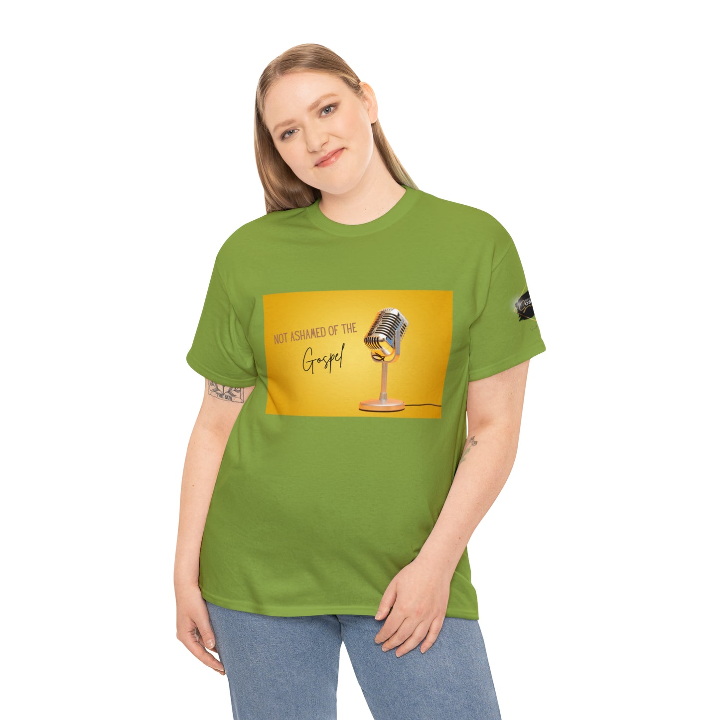 « Not ashamed of the gospel » Unisex Heavy Cotton Tee