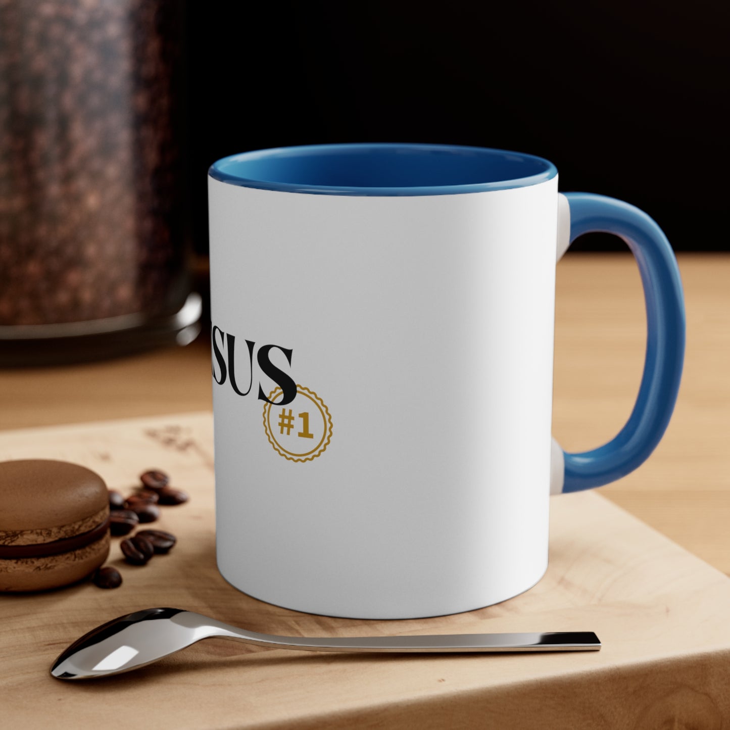 « Jesus #1 » Accent Coffee Mug, 11oz