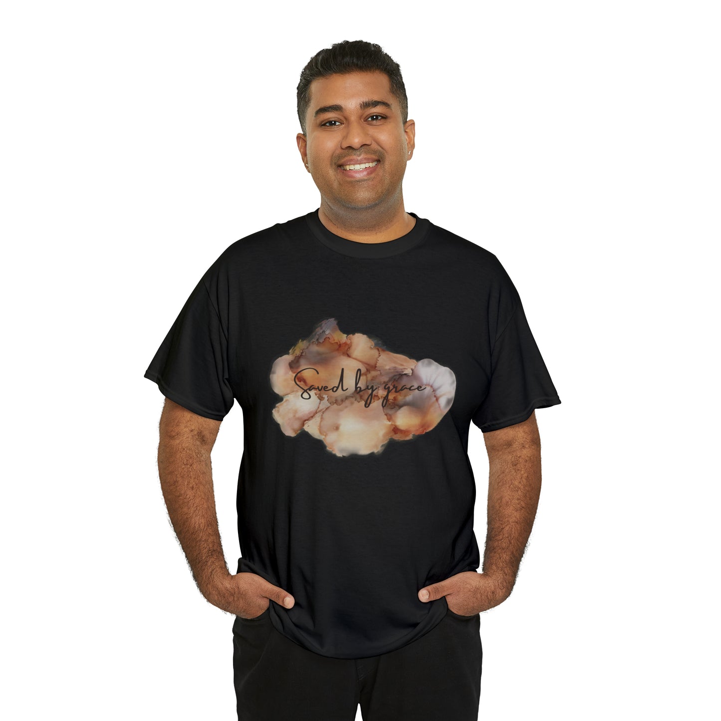 « Saved by grace » Unisex Heavy Cotton Tee