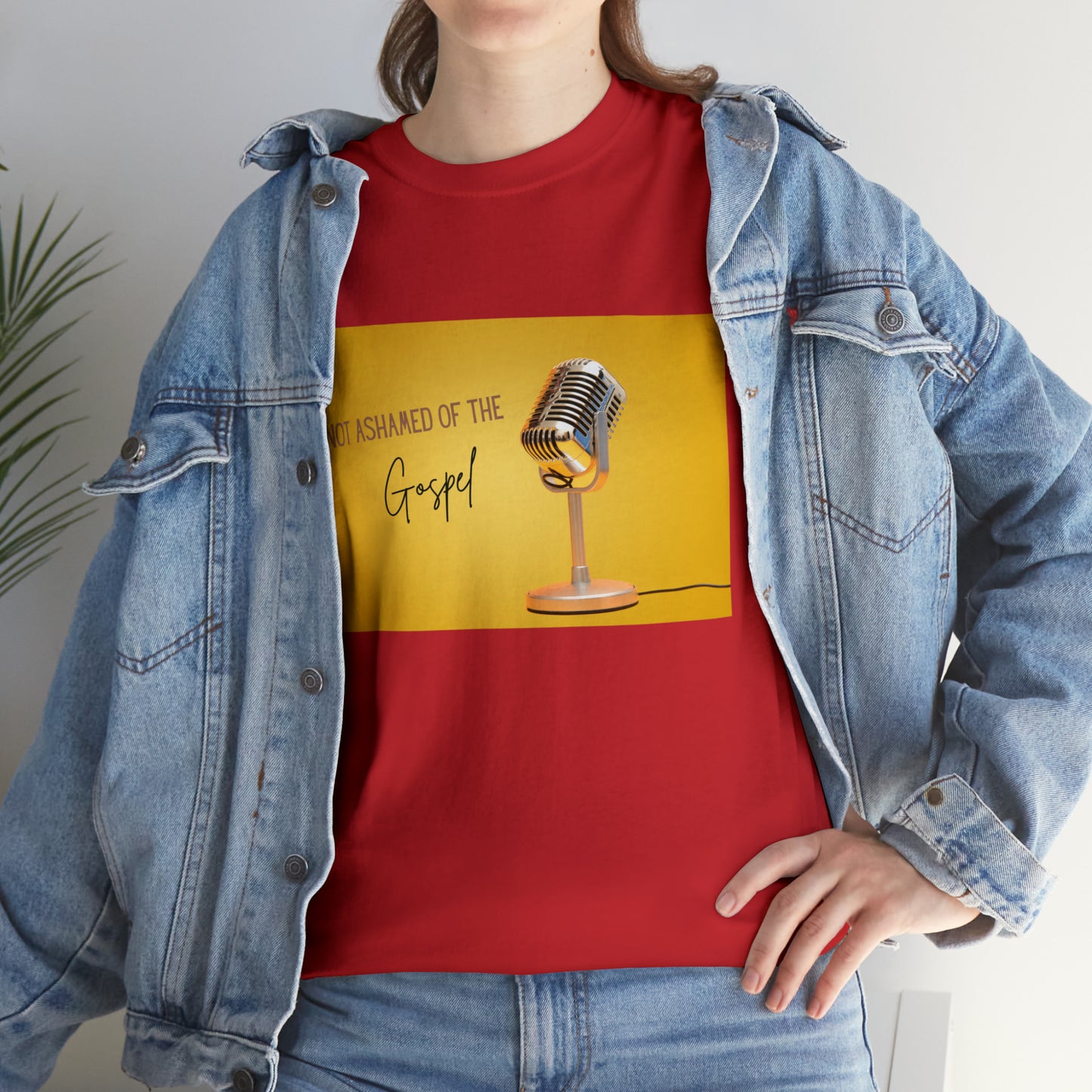 « Not ashamed of the gospel » Unisex Heavy Cotton Tee