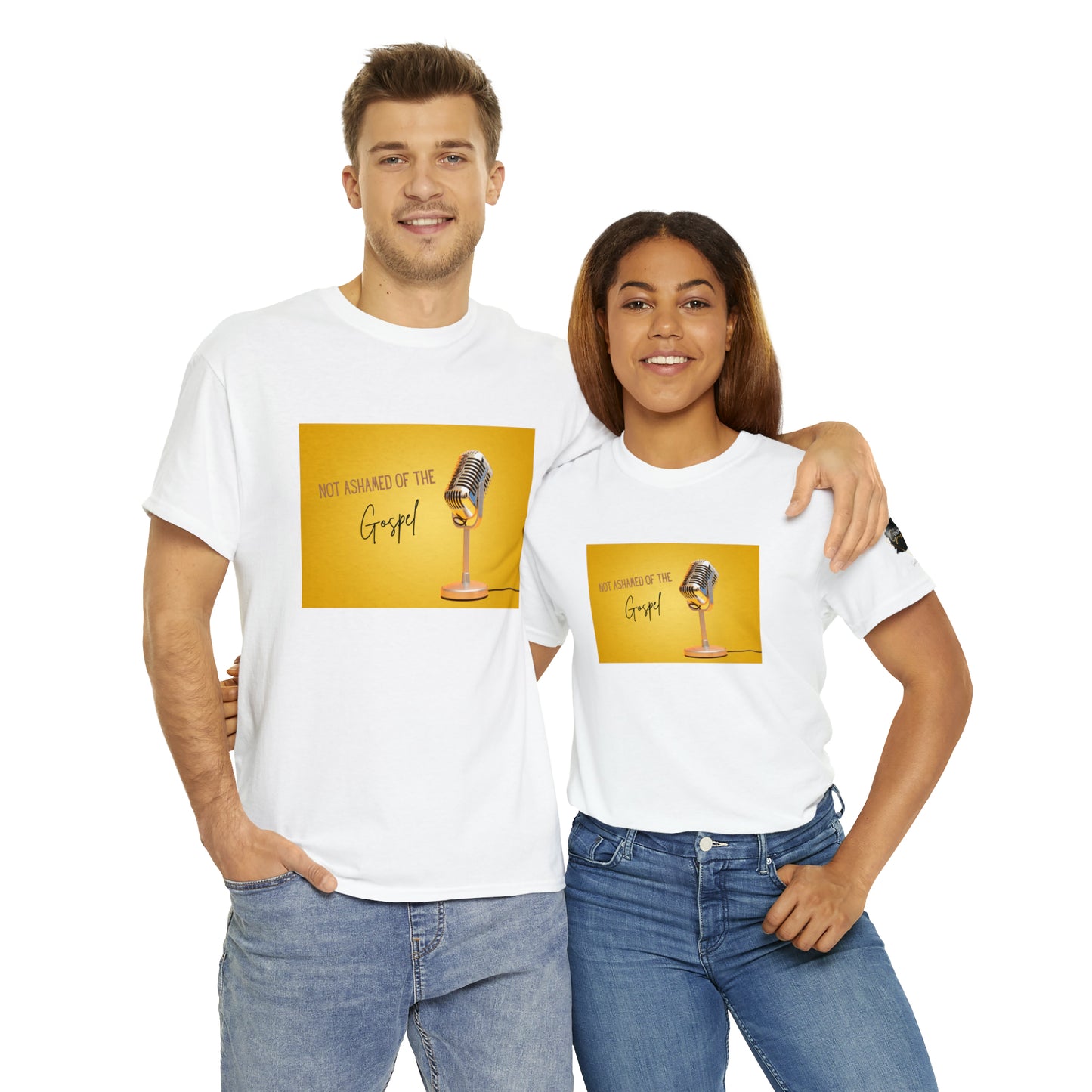 « Not ashamed of the gospel » Unisex Heavy Cotton Tee