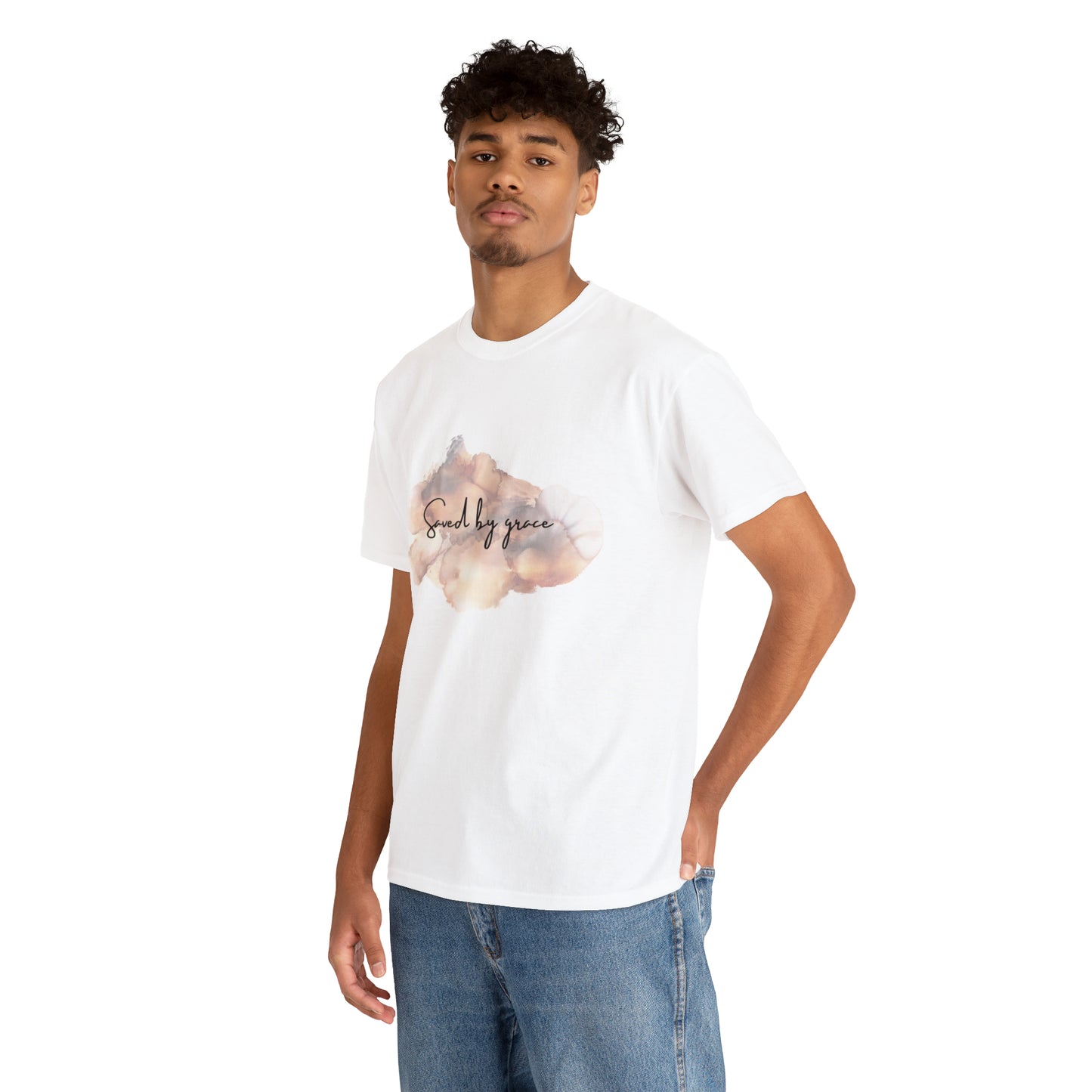 « Saved by grace » Unisex Heavy Cotton Tee