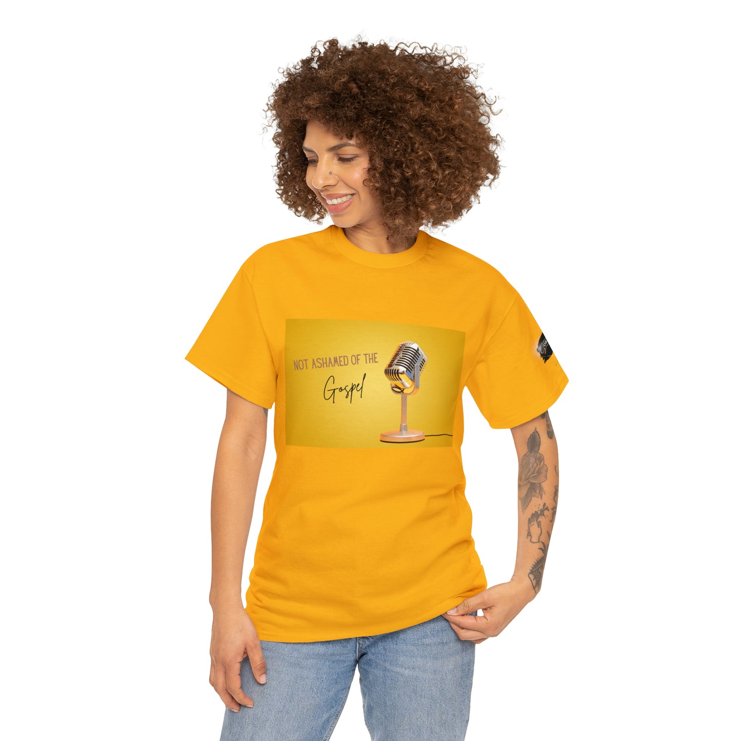 « Not ashamed of the gospel » Unisex Heavy Cotton Tee