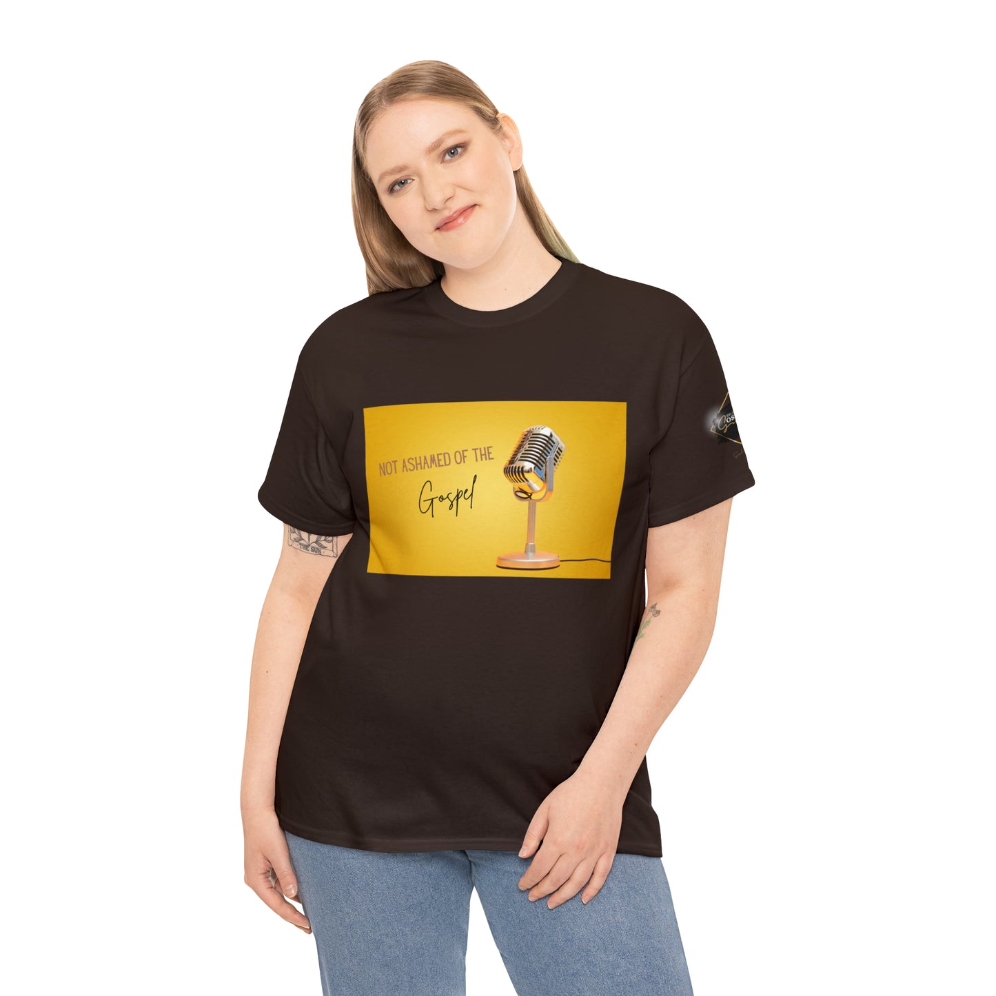 « Not ashamed of the gospel » Unisex Heavy Cotton Tee