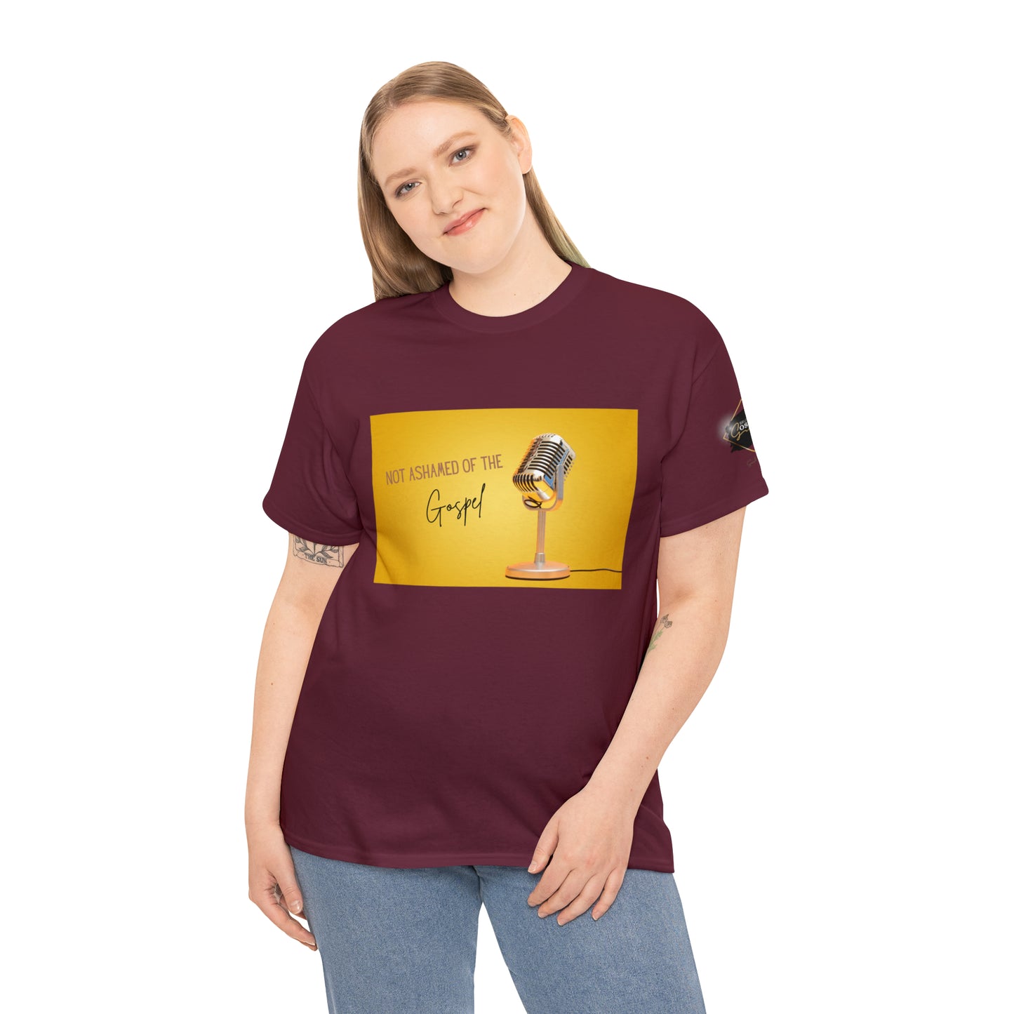« Not ashamed of the gospel » Unisex Heavy Cotton Tee