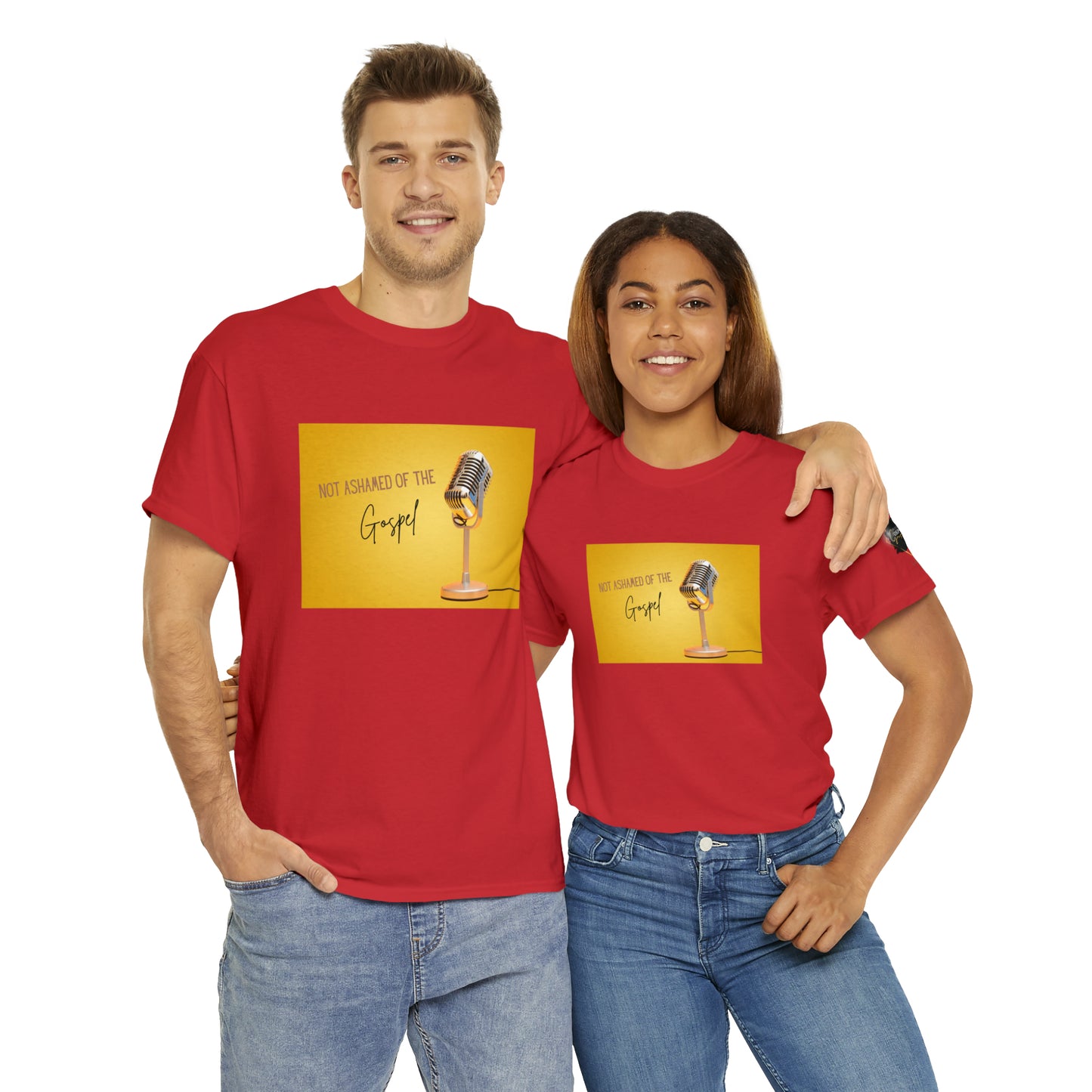 « Not ashamed of the gospel » Unisex Heavy Cotton Tee