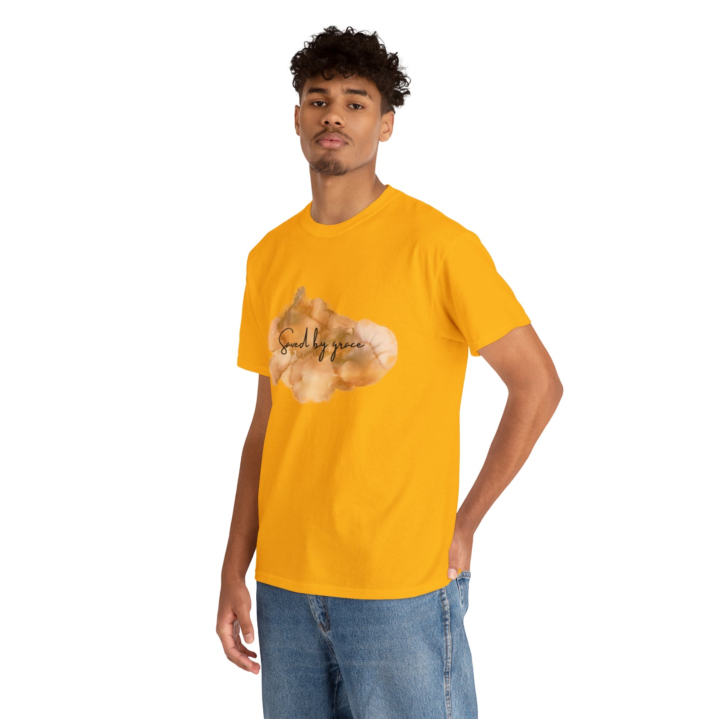 « Saved by grace » Unisex Heavy Cotton Tee