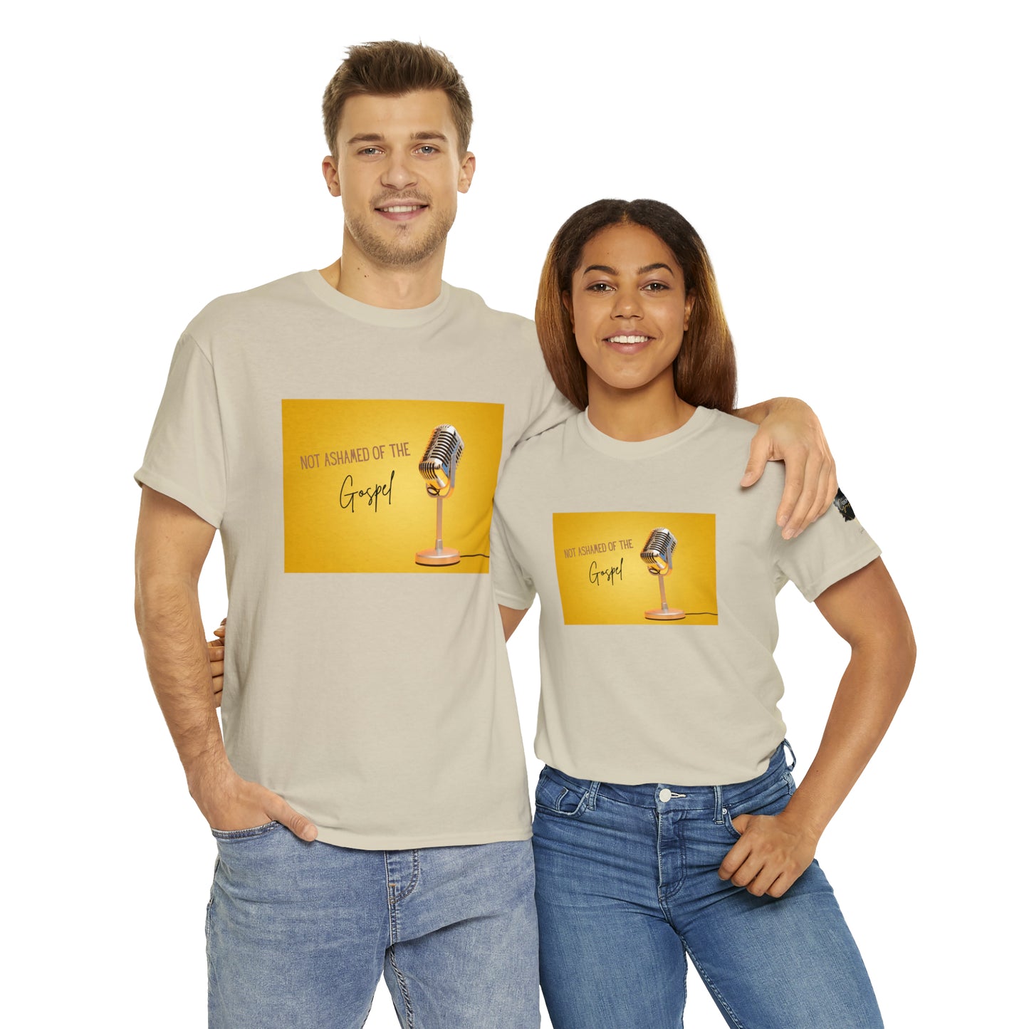 « Not ashamed of the gospel » Unisex Heavy Cotton Tee