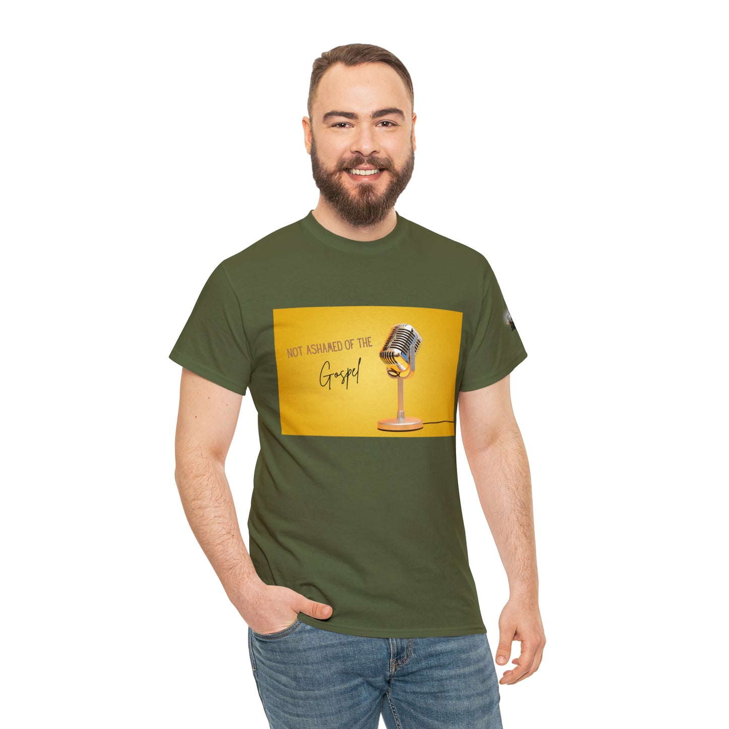 « Not ashamed of the gospel » Unisex Heavy Cotton Tee