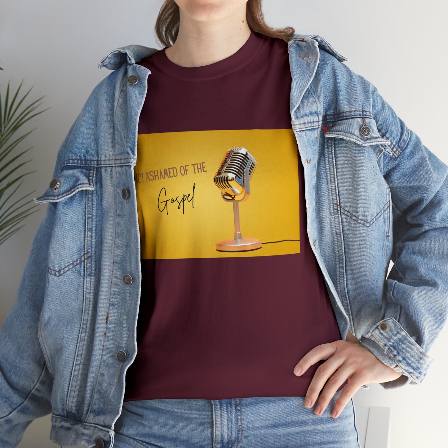 « Not ashamed of the gospel » Unisex Heavy Cotton Tee