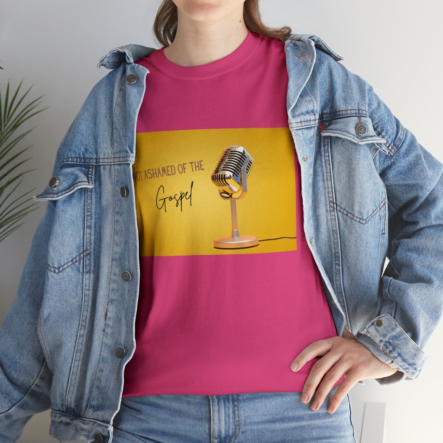 « Not ashamed of the gospel » Unisex Heavy Cotton Tee
