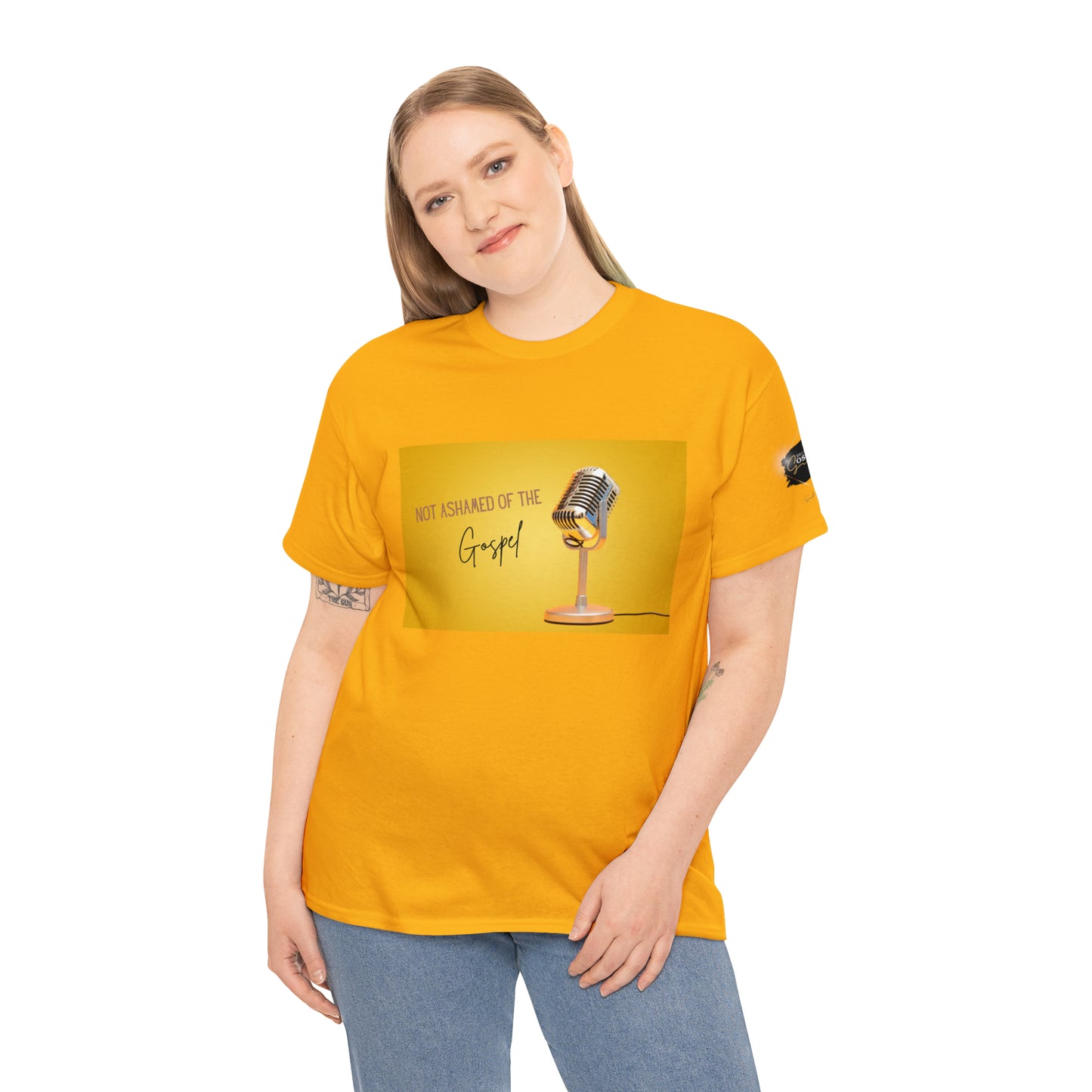 « Not ashamed of the gospel » Unisex Heavy Cotton Tee