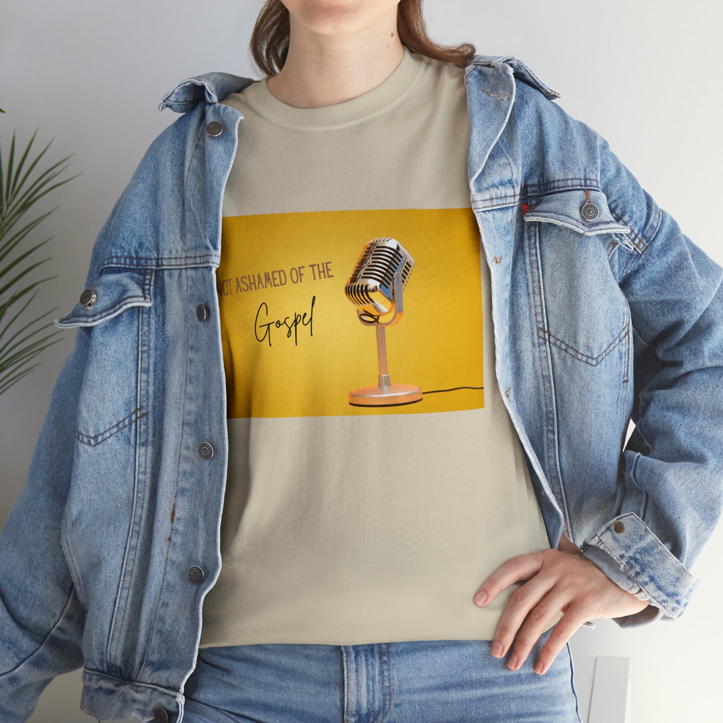 « Not ashamed of the gospel » Unisex Heavy Cotton Tee