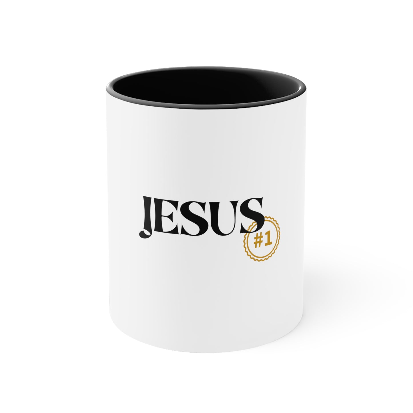« Jesus #1 » Accent Coffee Mug, 11oz