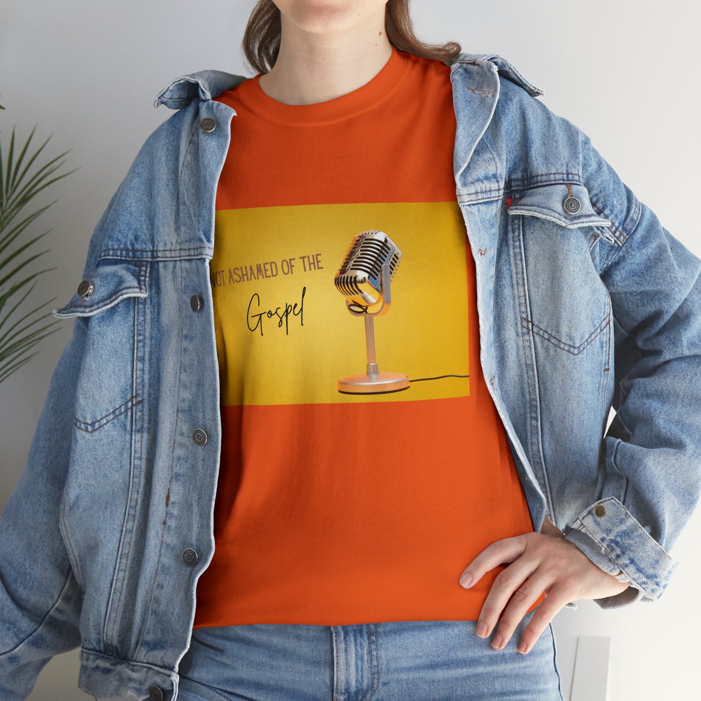 « Not ashamed of the gospel » Unisex Heavy Cotton Tee