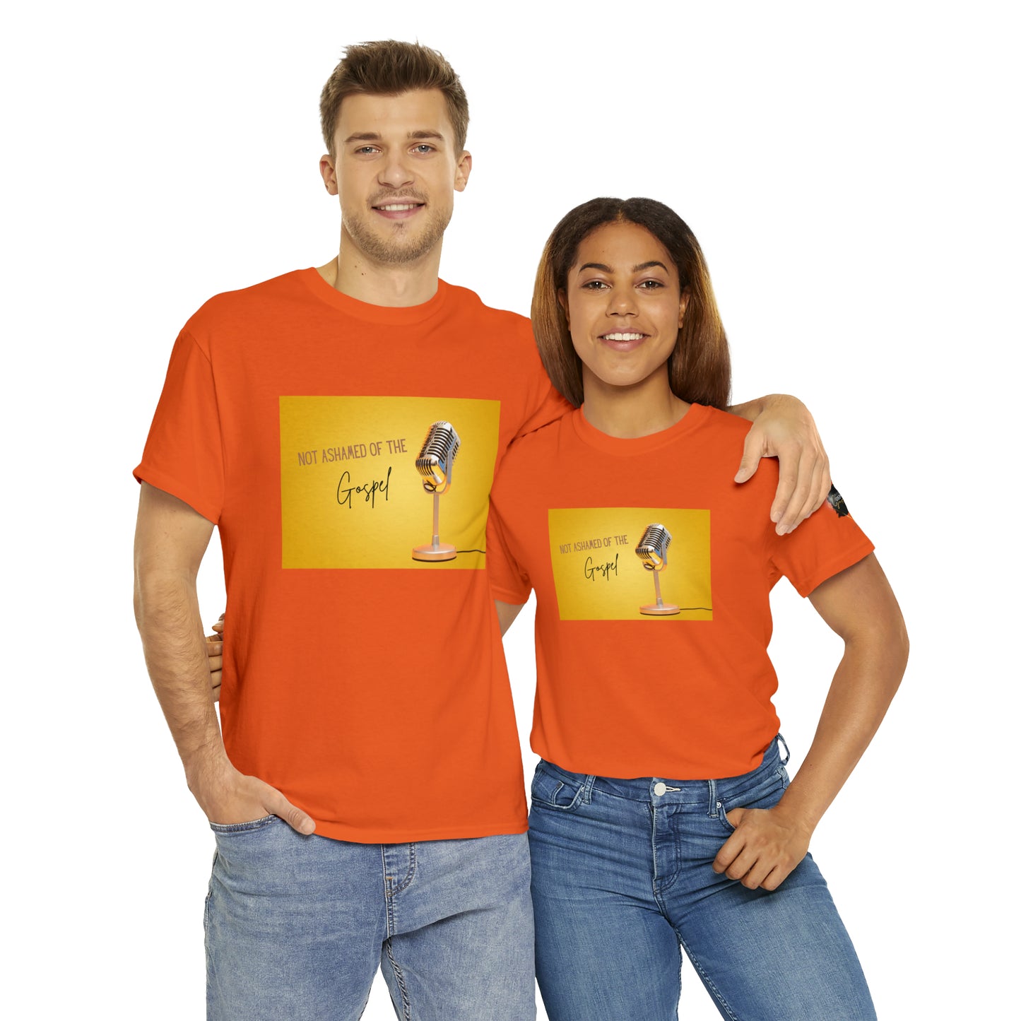 « Not ashamed of the gospel » Unisex Heavy Cotton Tee