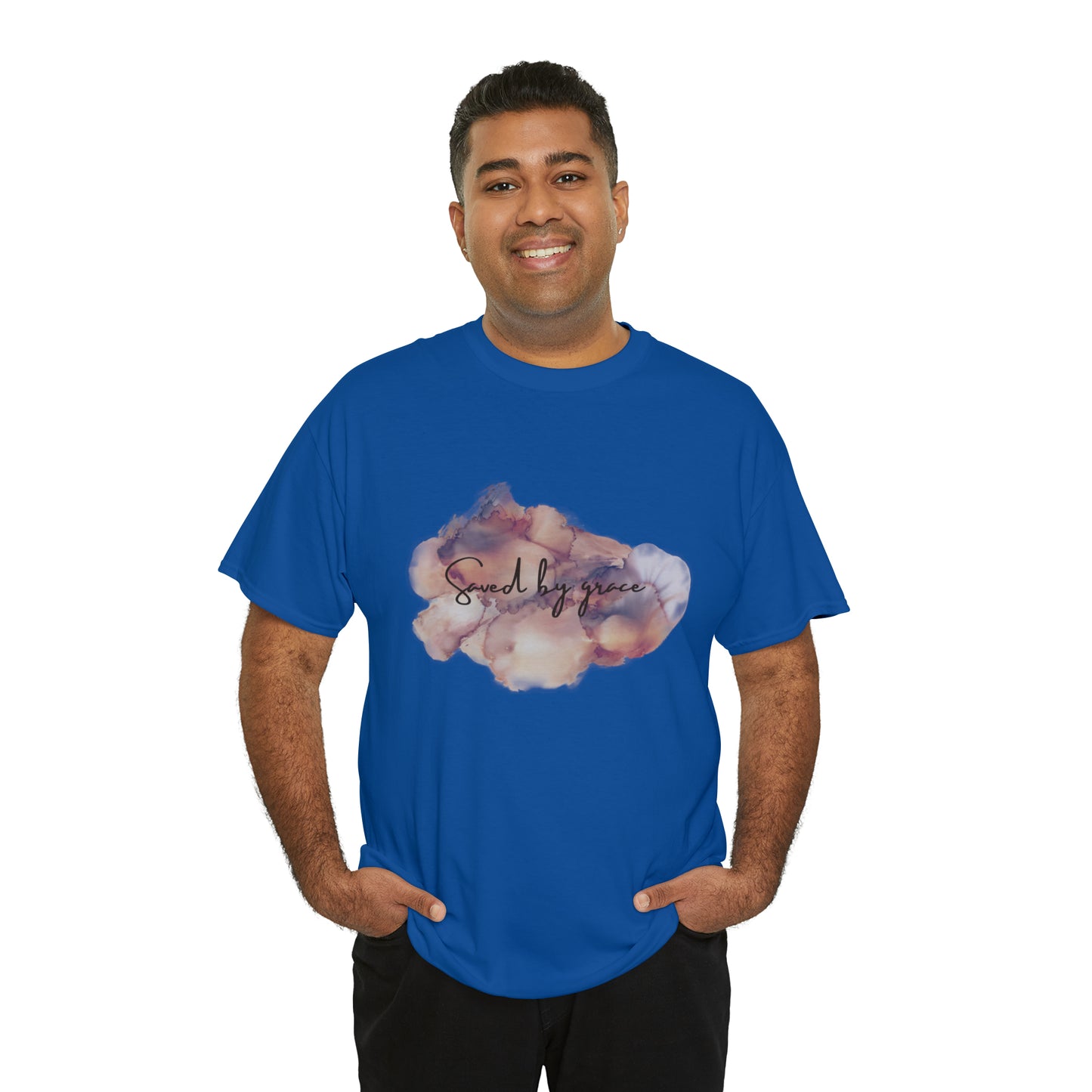 « Saved by grace » Unisex Heavy Cotton Tee