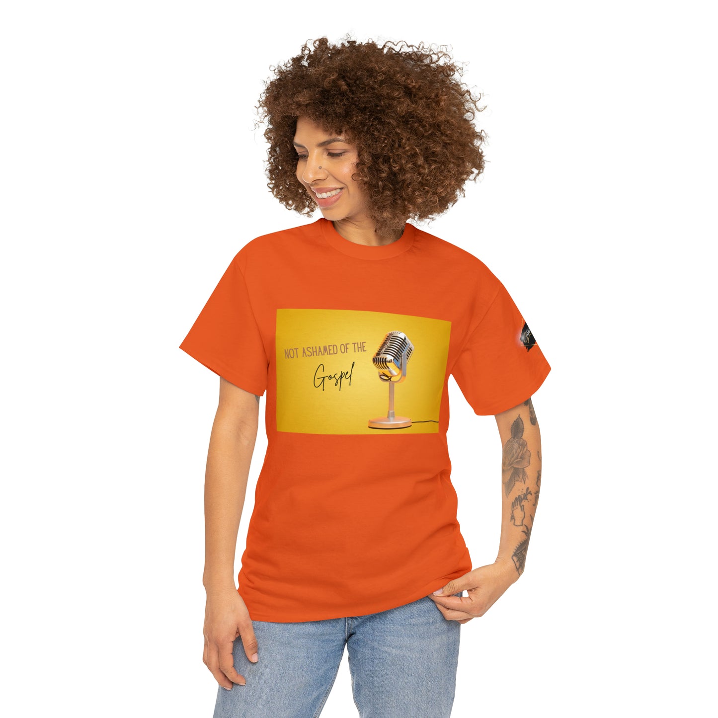 « Not ashamed of the gospel » Unisex Heavy Cotton Tee