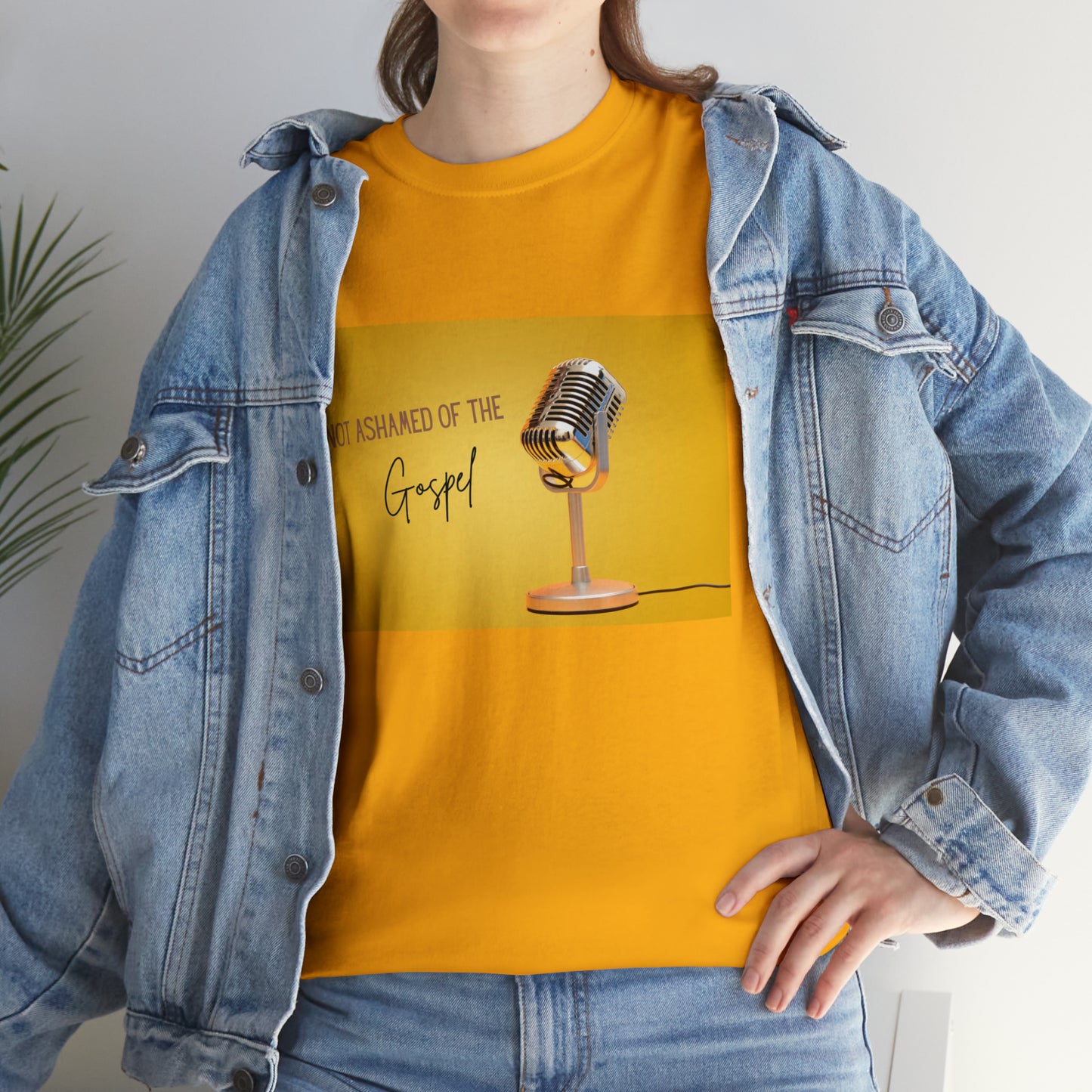 « Not ashamed of the gospel » Unisex Heavy Cotton Tee