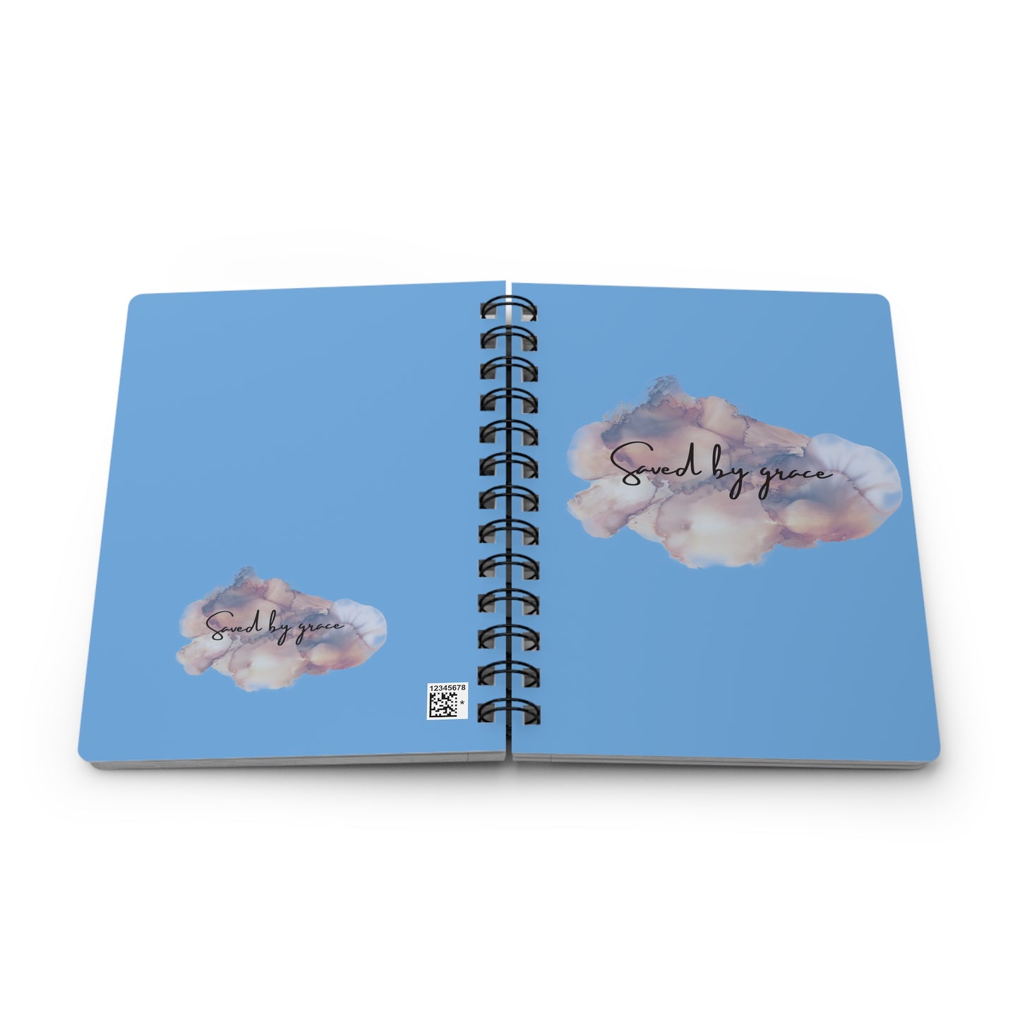 « Saved by grace » Spiral Bound Journal