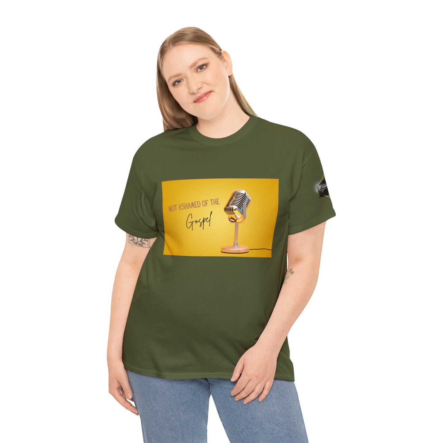 « Not ashamed of the gospel » Unisex Heavy Cotton Tee