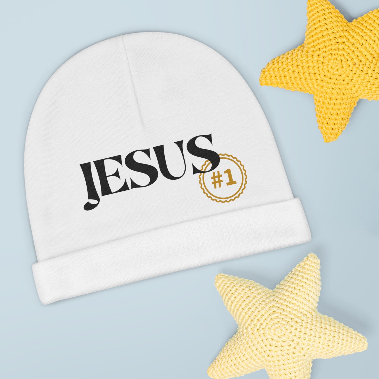 « Jesus » Baby Beanie (AOP)