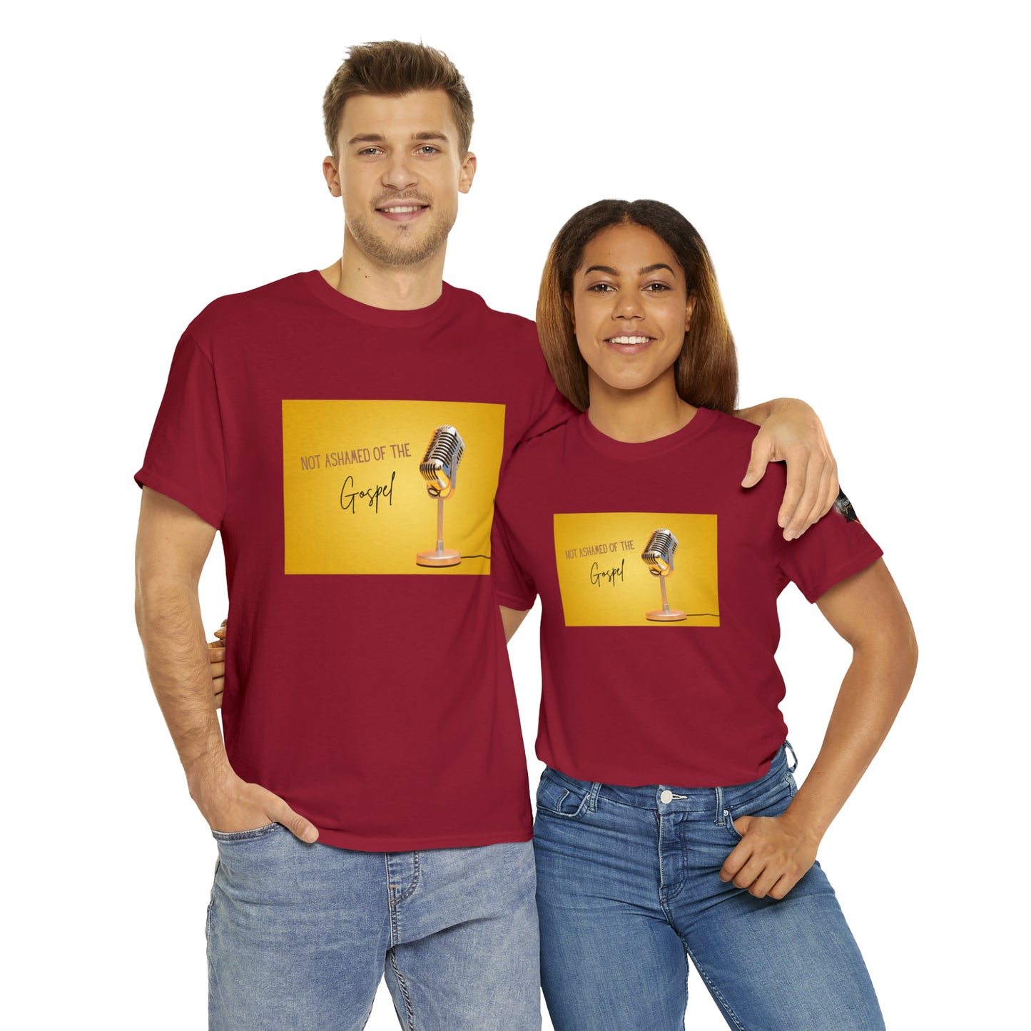 « Not ashamed of the gospel » Unisex Heavy Cotton Tee