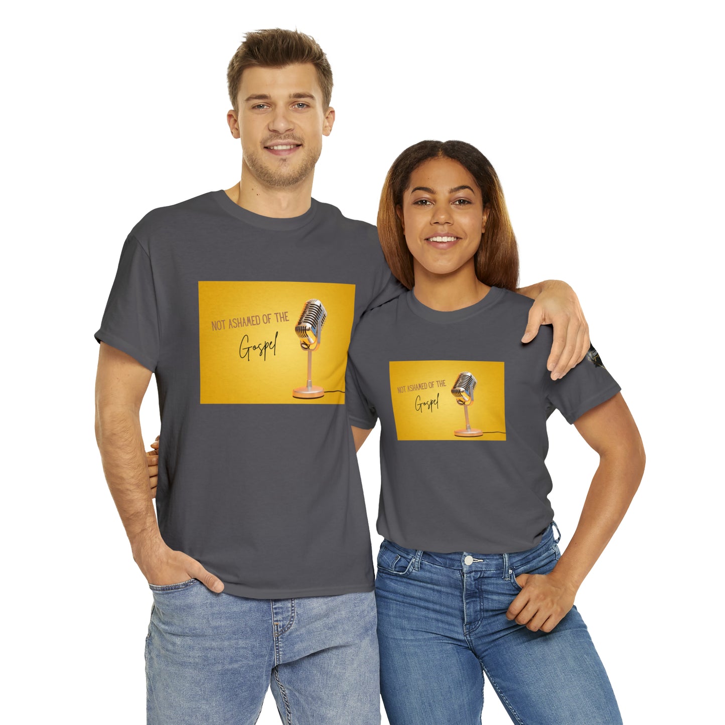 « Not ashamed of the gospel » Unisex Heavy Cotton Tee