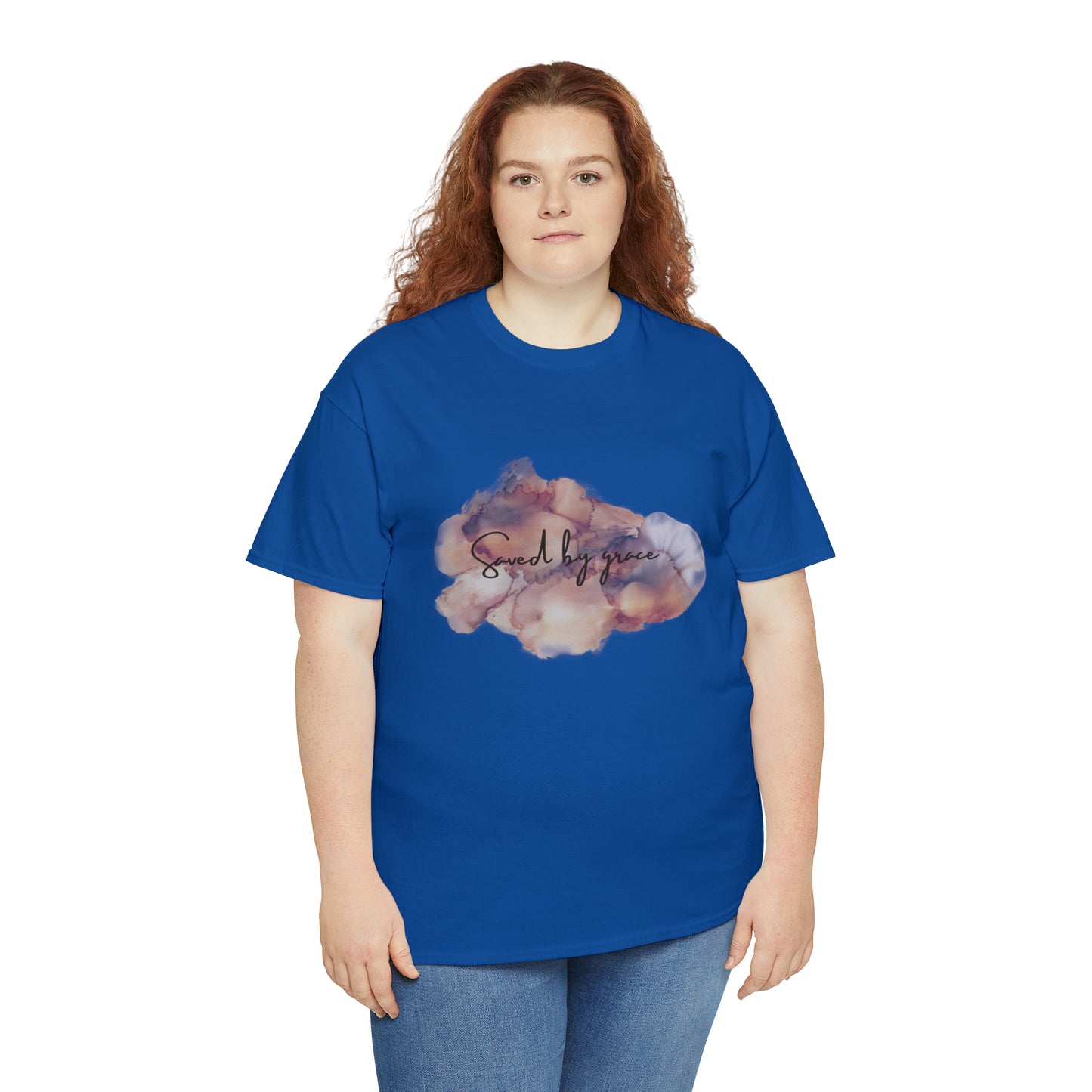 « Saved by grace » Unisex Heavy Cotton Tee