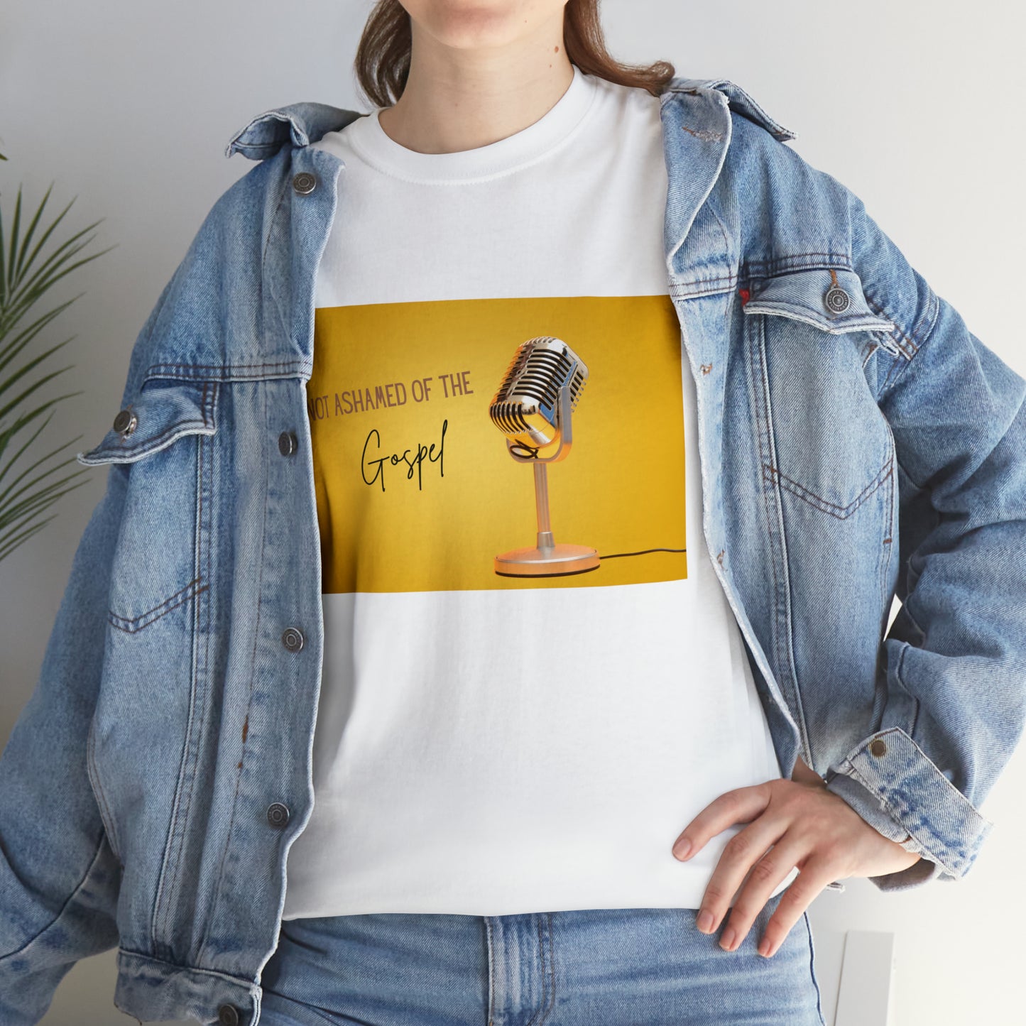 « Not ashamed of the gospel » Unisex Heavy Cotton Tee