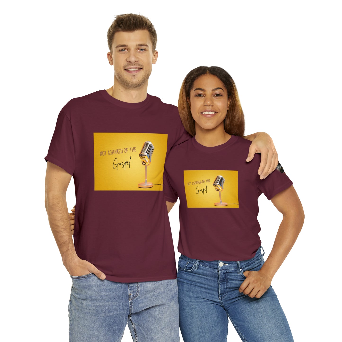 « Not ashamed of the gospel » Unisex Heavy Cotton Tee