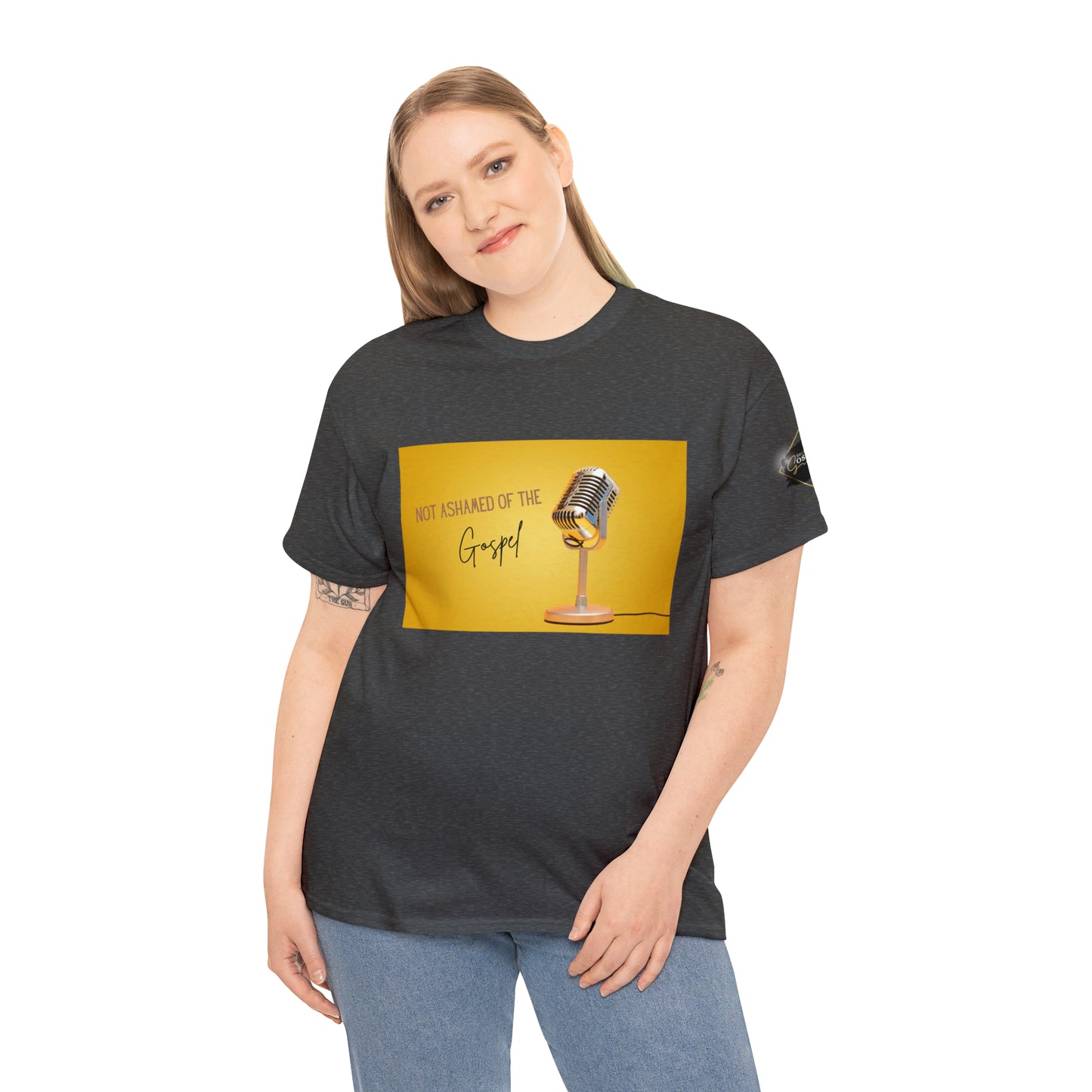 « Not ashamed of the gospel » Unisex Heavy Cotton Tee