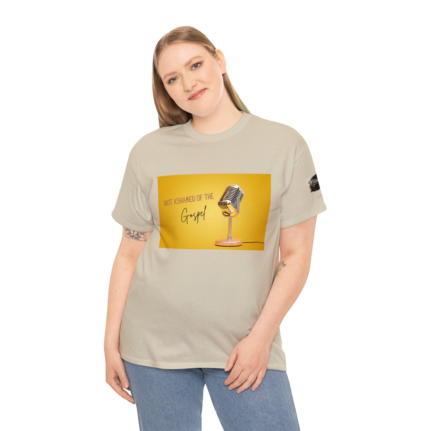 « Not ashamed of the gospel » Unisex Heavy Cotton Tee