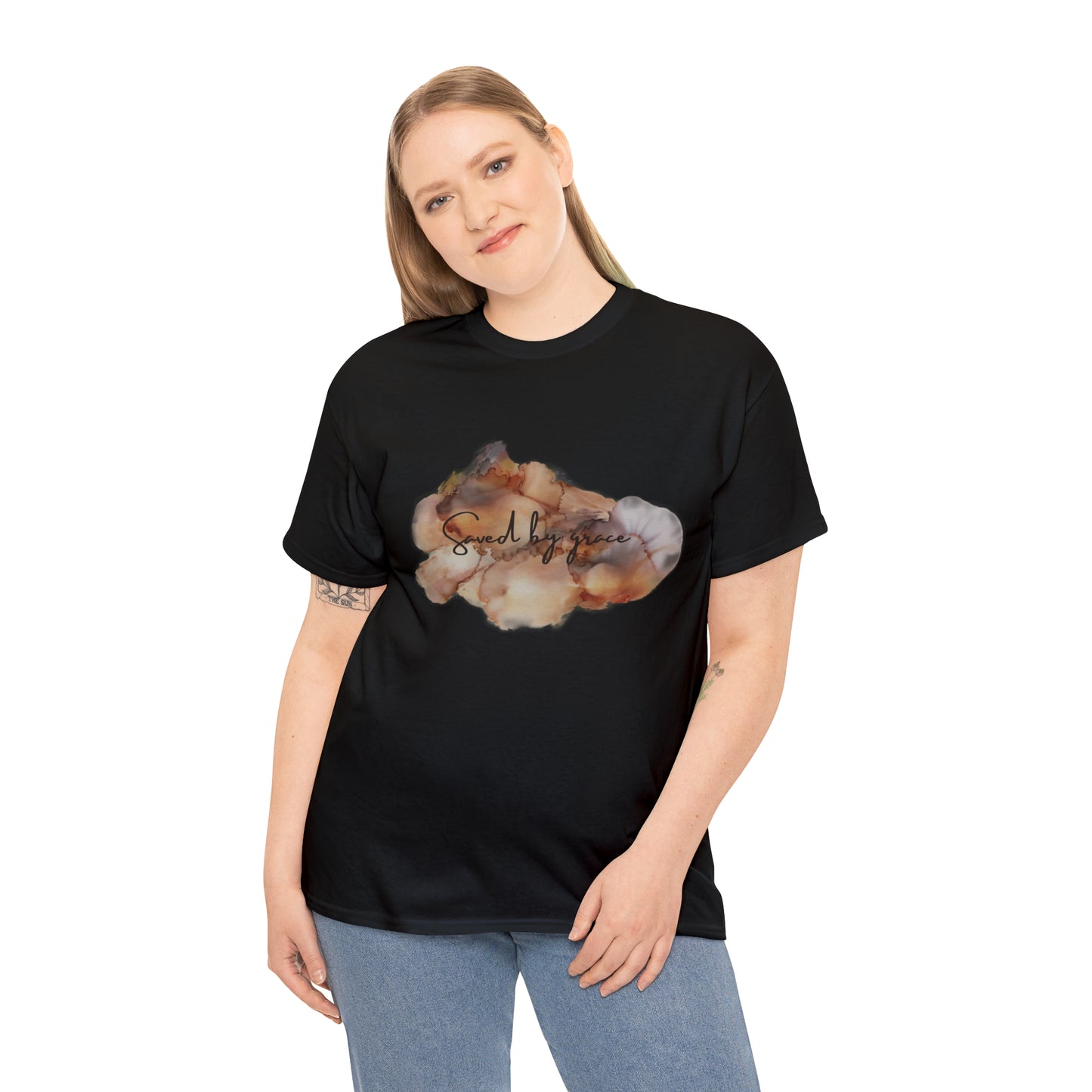 « Saved by grace » Unisex Heavy Cotton Tee