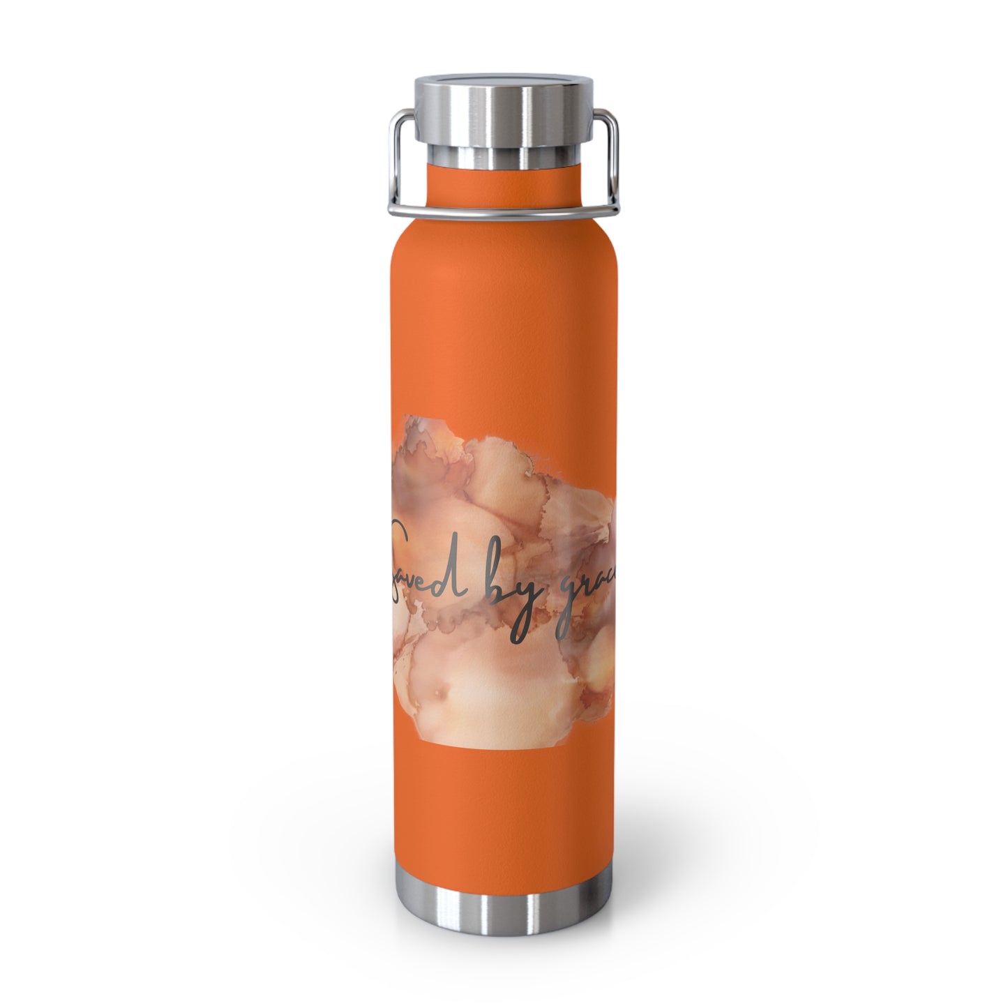 « Saved by grace » Copper Vacuum Insulated Bottle, 22oz