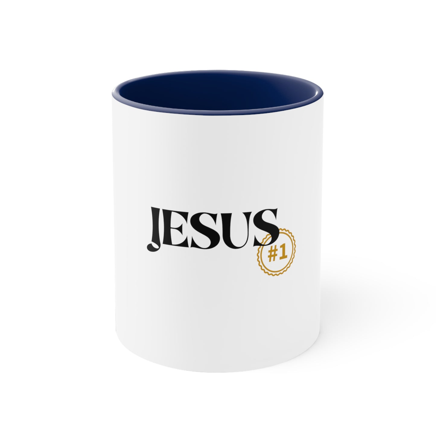 « Jesus #1 » Accent Coffee Mug, 11oz