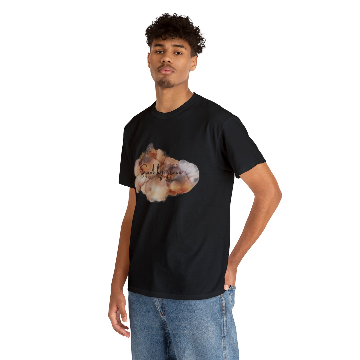 « Saved by grace » Unisex Heavy Cotton Tee