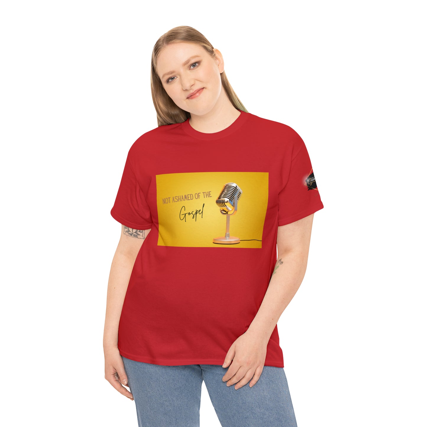 « Not ashamed of the gospel » Unisex Heavy Cotton Tee
