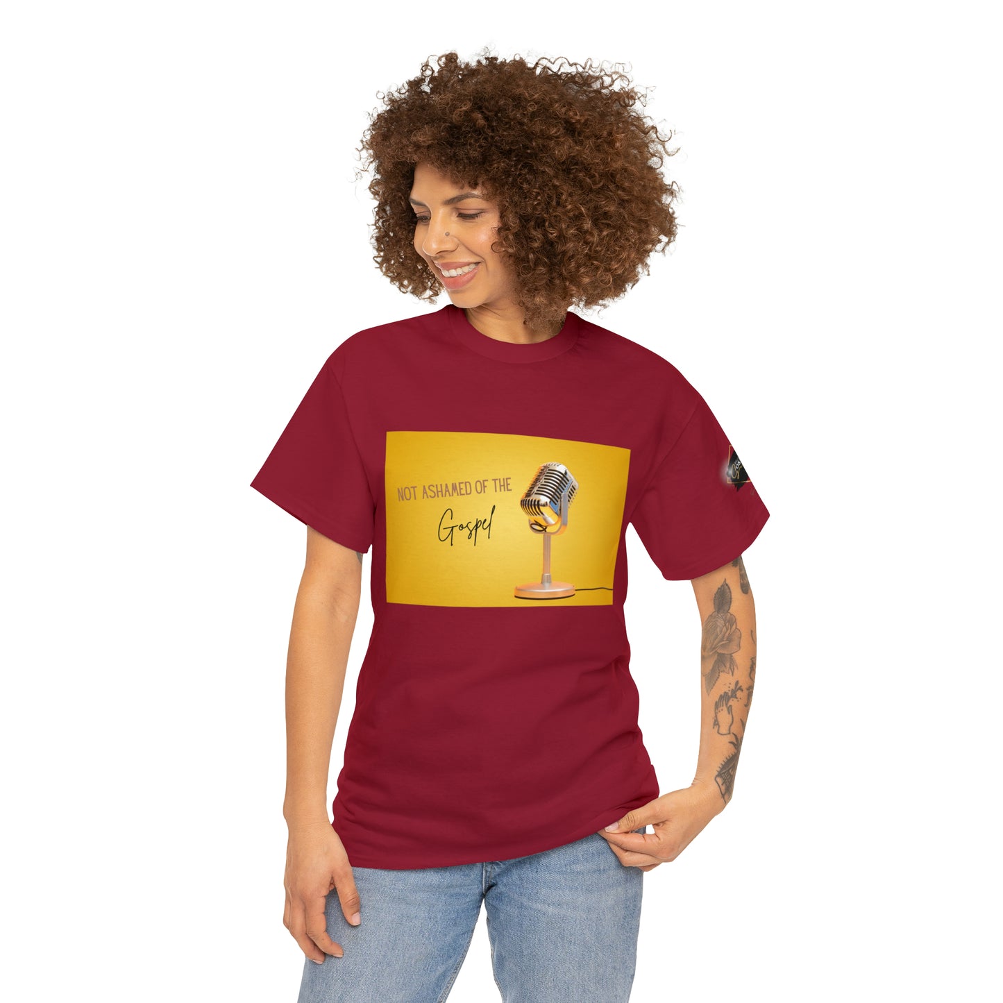 « Not ashamed of the gospel » Unisex Heavy Cotton Tee